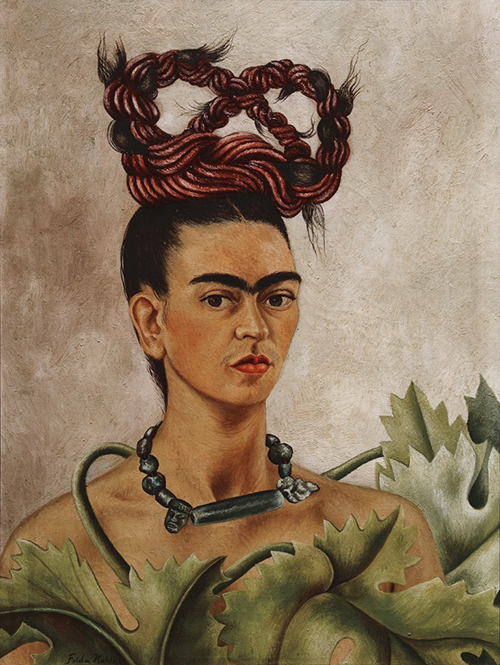 frida-kahlo-autoritratto-con-treccia-1941-the-jacques-and-natasha-gelman-collection-of-20th-century-mexican-art-and-the-vergel-foundation-cuernavaca